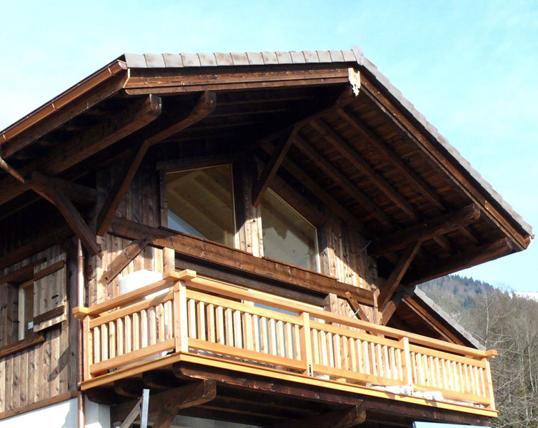 construction de chalet en Haute Savoie à Sixt Fer à Cheval 74