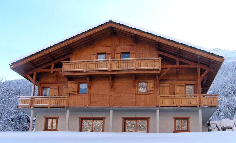 construction de chalet en Haute Savoie à Sixt Fer à Cheval 74