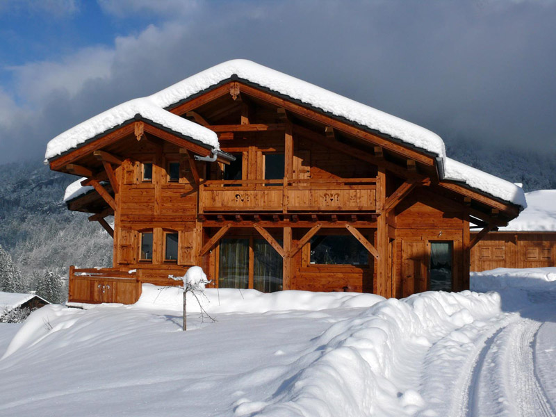 construction de chalet en Haute Savoie à Sixt Fer à Cheval 74