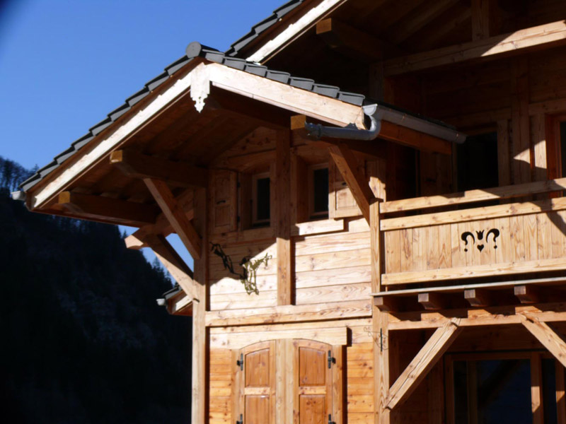 construction de chalet en Haute Savoie à Sixt Fer à Cheval 74