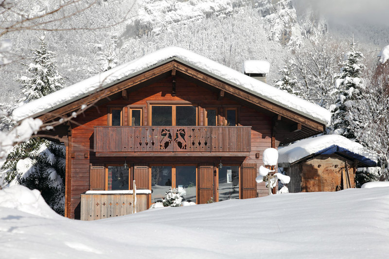 construction de chalet en Haute Savoie à Sixt Fer à Cheval 74